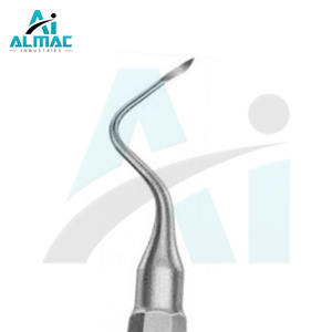Elevador Dental Manual de Acero Inoxidable de Alta Calidad ALMAC con Dientes Curvos y Empuñadura Acolchada de Lujo, Duradero, con Certificación CE - Product Image 5