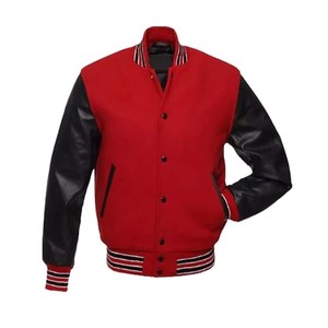 Men's <b>Varsity</b> <b>Jackets</b> Wholesale Price Custom Logo <b>Plain</b> Letterman <b>Varsity</b> Winter <b>Jacket</b> For Men - Product Image 4