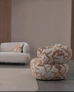 Chesterfield Modern Three Seat Sectional <b>Sofa</b> Set Convertible Extendable Reclining Removable Velvet Boucle Upholstery Mall - Product Image 2