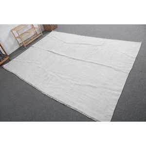 Tapis turc 6x3,2 pieds (184x98 cm), tapis oriental vintage blanc - Product Image 2