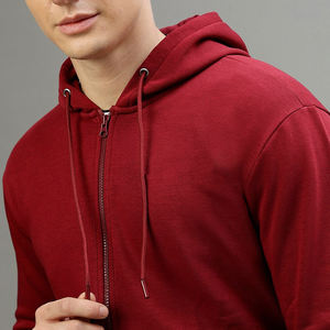 Sweats à capuche zippés personnalisés pour hommes, polaire d'hiver avec impression numérique, conception de logo 3D, approvisionnement OEM respirant - Product Image 6