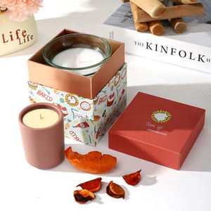 Wholesale Luxury Candle Jars <b>with</b> <b>Lid</b> Premium Paper <b>Boxes</b> for Premium Packaging Elegant Candle Box Design - Product Image 6
