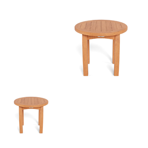 Mesa de centro de madera al por mayor, fábrica de muebles, mesa auxiliar redonda moderna con madera de primera calidad - Product Image 5