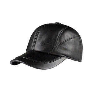 Comfortable Unique Design Leather <b>Hats</b> Best Selling Leather <b>Hats</b> Lightweight Leather <b>Hats</b> For Unisex - Product Image 1