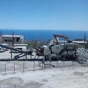 Usine d'écrasement et de criblage de pierre de rivière de la promotion 50 T/H pour le meulage en pierre fin