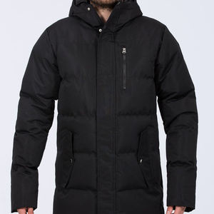 Veste matelassée pour homme, personnalisée, imperméable, de haute qualité, style décontracté, fermeture éclair, unie, légère, pour homme - Product Image 5