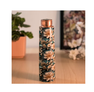 Personalized Gift Top Quality Copper <b>Water</b> <b>Bottle</b> Top Sale Surface Use As Professional Drinkware <b>Bottle</b> - Product Image 1