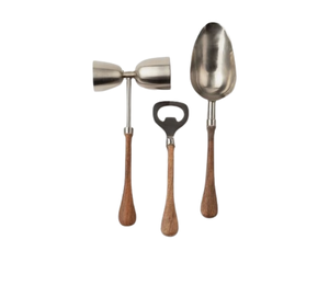 Ensemble d'outils de bar en acier inoxydable de table Ensemble de cuillères de bar Ensemble d'outils de cuillère à mélanger pour cocktail à un prix abordable - Product Image 2