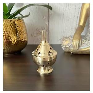 Brûleur d'encens traditionnel Brûleur d'encens antique Décoration d'intérieur - Product Image 6