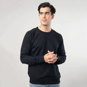 Sweatshirts d'hiver à col rond avec logo à carreaux pour hommes-Sweatshirts à capuche en polaire personnalisables - Product Image 4