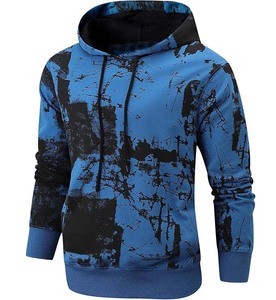 Sudadera con capucha y sudadera de invierno para hombre Colores y tamaños personalizados Teñido y bordado liso en tarifas al por mayor - Product Image 1