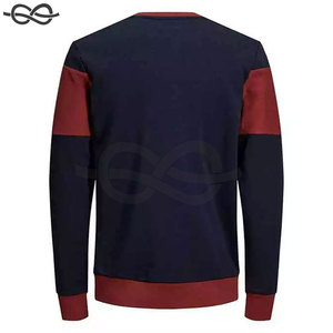 เสื้อสเวตเตอร์คอตตอนฝรั่งเศสเทอร์รี่ปักไซส์โอเวอร์ไซส์ใส่ได้ทั้งชายและหญิงเสื้อลำลองคอกลมสไตล์แฟชั่น - Product Image 2