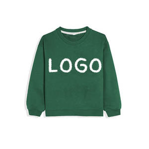 Sudadera de algodón transpirable French Terry Kids Sudaderas con capucha transpirables de manga larga para niños y niñas - Product Image 4