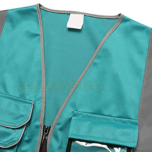 Chaleco de ropa de seguridad de Venta caliente al por mayor Chaleco de seguridad de talla grande Chaleco de seguridad de gran tamaño de color sólido - Product Image 6