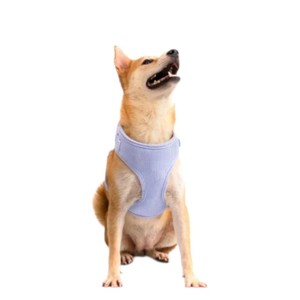 Arnés Ajustable de Algodón para Perro, Color Lavanda Sólido, Cierre de Hebilla, Estilo Simple, Tipo Rower, para Perros Pequeños - Product Image 2