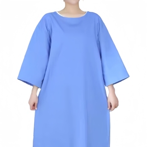 Uniformes hospitaliers unisexes personnalisés Vêtements d'allaitement Robe de patient en coton pour les personnes âgées alité Médecin Uniformes Pyjamas Patients Gommage - Product Image 2