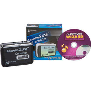 Cassette2USB ™   Convertidor para transferir cualquier cinta de casete a MP3 o CD digital - Product Image 1