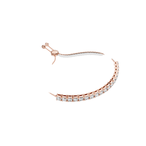 Pulsera de Diamantes de Laboratorio de 5.94 CT, Corte Brillante Redondo, Oro de 18K, 14K, 10K y Plata 925, Oro Rosa, Amarillo y Blanco - Product Image 5