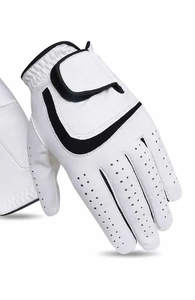 OEM por encargo de cuero genuino guantes de golf al por mayor de dedo completo guantes de golf de cuero - Product Image 2