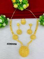 Parure de colliers classiques en laiton plaqué or avec pendentif fleur et chaîne maille forçat pour femme