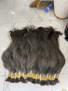 DONATEUR VIETNAMIEN GRIS CRU DE MEILLEURE QUALITÉ POUR L'EXTENSION DE CHEVEUX HUMAINS NATURELS DROITS BLANCS - Product Image 4