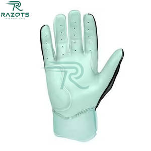 ถุงมือหนังสำหรับเล่นกีฬาทนทานระบายอากาศได้ดีตัวเลือกโลโก้ตามสั่งสำหรับถุงมือตีเบสบอล - Product Image 3