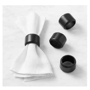 Servilleteros de madera negra para cocina, comedor, cocina, fiesta, bodas, dormitorio, baño, mesa al aire libre, área de diseño - Product Image 1