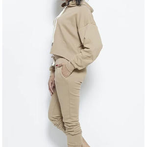 Survêtement de qualité supérieure pour femmes, streetwear, impression de logo personnalisée disponible, survêtement surdimensionné - Product Image 2