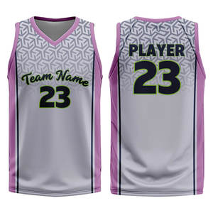 Kits d'uniformes de basket-ball unisexe Ensembles d'uniformes de basket-ball Uniforme de basket-ball réversible de haute qualité - Product Image 3