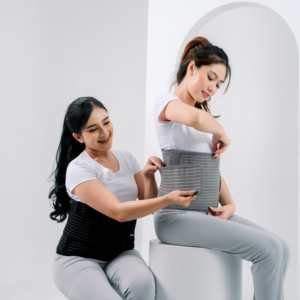 Meilleur Corset Premium en Nano Bambou Ultra Doux Ultra Fin Respirant Garde au frais Soutient et Restaure la Force du Tronc Doux et Confortable - Product Image 5