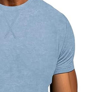 Men <b>Sleeved</b> Half <b>Cardigan</b> Top Fashion T-Shirt Digital Printing Solid Pattern Street Fashion Good Fabric uploaded by Dress Sports - Product Image 2