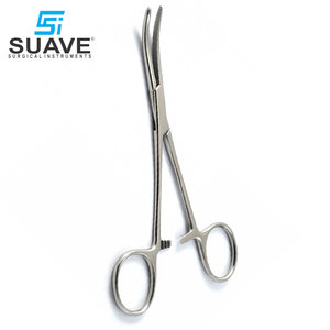 Pointe incurvée en acier inoxydable et pince à pointe droite pour pince de verrouillage pince hémostatique par SUAVE SURGICAL INSTRUMENTS - Product Image 4
