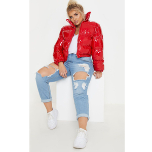 Chaqueta acolchada con capucha para mujer, abrigo de alta calidad, hecha a medida, duradero, fabricación de fábrica - Product Image 3