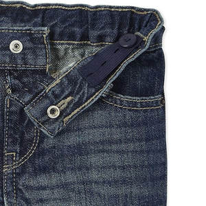 Shorts de Mezclilla para Niños y Bebés, Cierre de Tirón, Shorts de Mezclilla Elásticos, Movimiento Fácil, Paquete de 2 Shorts - Product Image 2