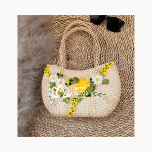 BOLSA DE AGUA HYACINTH BOLSA DE MUJER PRODUCTO NUEVA MODA HECHO EN VIET NAM PRODUCTO AL MEJOR PRECIO DE BLUE LOTUS FARM - Product Image 1