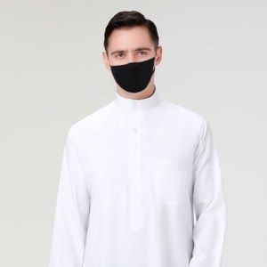 Personalizar Venta caliente ropa islámica manga larga hombres Thobe árabe Jubba cremallera Jubba musulmán Arabia Saudita Dubai Thobe para hombres - Product Image 3