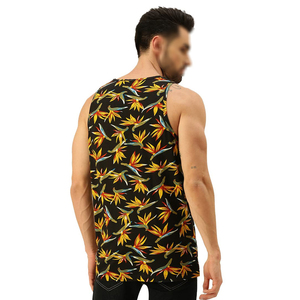 Hombres Culturismo Tela transpirable Entrenamiento Plain Fitness Gym Wear Tank Tops Venta al por mayor Camiseta sin mangas para hombres más vendidos - Product Image 2