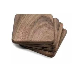 Regalo de inauguración de la casa para apartamento de casa nueva Posavasos de madera de resina creativos Posavasos de madera y resina epoxi de estilo moderno - Product Image 6