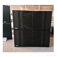 SUB-218 2x18 pouces 1600W Caisson de basses actif Haut-parleur de basses Système de sonorisation DJ Double caisson de basses de 18 pouces