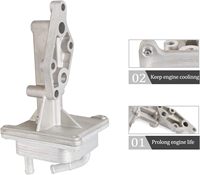 Kit de refroidisseur d'huile moteur avec joint compatible avec Nissan Altima Rogue Sentra 2.5L 2007-2013 Remplace 21300-JA06A 21304-JA00A