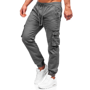 Recién llegado, pantalón Cargo negro para motocicleta con múltiples bolsillos, equipo de moto de jinete de talla grande - Product Image 5