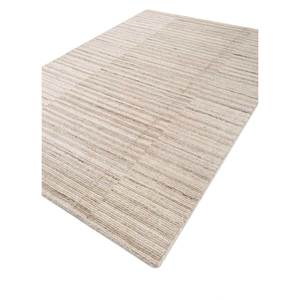 พรมขนสัตว์ทอมือสีเบจและสีน้ำตาลลายทางคลาสสิกทรงสี่เหลี่ยมผืนผ้าสำหรับห้องนั่งเล่นหรือห้องนอนสำหรับวัยรุ่น-Hwl-340 - Product Image 2