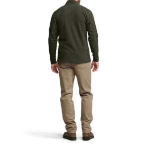 <b>Men's</b> Quarter <b>Zip</b> Pullover Premium Fleece Lined Heather Long Sleeve Midweight 1/4 <b>Half</b> <b>Zip</b> <b>Sweatshirts</b> - Product Image 6