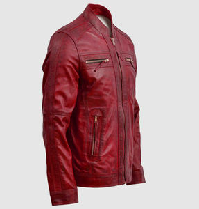 Chaqueta para Hombre, Chaqueta de Cuero Vacuno para Hombre, Alta Calidad, Diseño Personalizado OEM, Chaqueta de Invierno Cálida de Piel de Oveja, Chaquetas para Hombre 2026 - Product Image 5