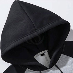 Latest Fashionable High Quality Knitted 100% Cotton Oversized Solid Winter Hoodies <b>Men</b> Outdoor Soft Breathable Eco-Friendly - Product Image 4