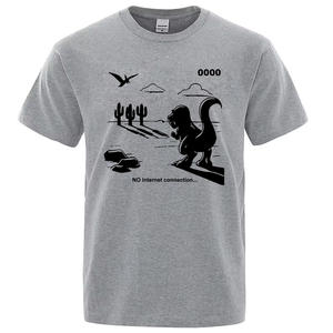 T-shirt pour homme tendance de qualité supérieure, 100% coton, imprimé, ample, col rond, t-shirt d'été, manches courtes, t-shirt pour homme, haut - Product Image 1