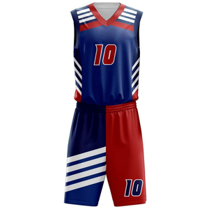 Conjunto Personalizado Imprimir Logo Diseño Baloncesto Jersey Baloncesto Camisa y Pantalones Cortos Conjunto Uniformes - Product Image 2