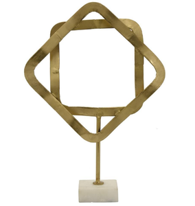 Adornos hechos a mano oro pulido boda Mesa sala de estar decoración decorativa para el hogar regalos corporativos - Product Image 1