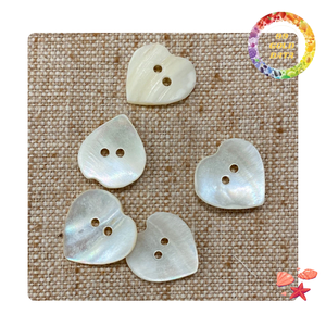 Bonitos botones de conchas marinas de Vietnam | Accesorios listos para hacer y artículos de bricolaje - Product Image 2