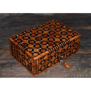 Artisanat en bois de thuya marocain de luxe, fait main, en racine de thuya naturelle, décoration traditionnelle marocaine pour la maison, cadeau - Product Image 1